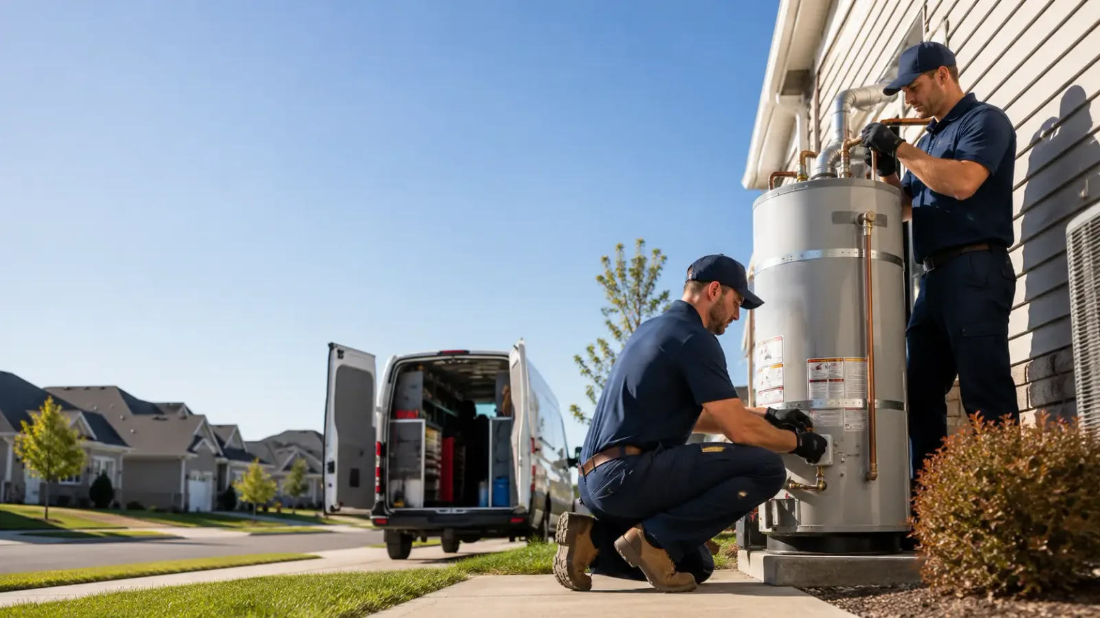 Water Heater Installation in Sumava Resorts, IN